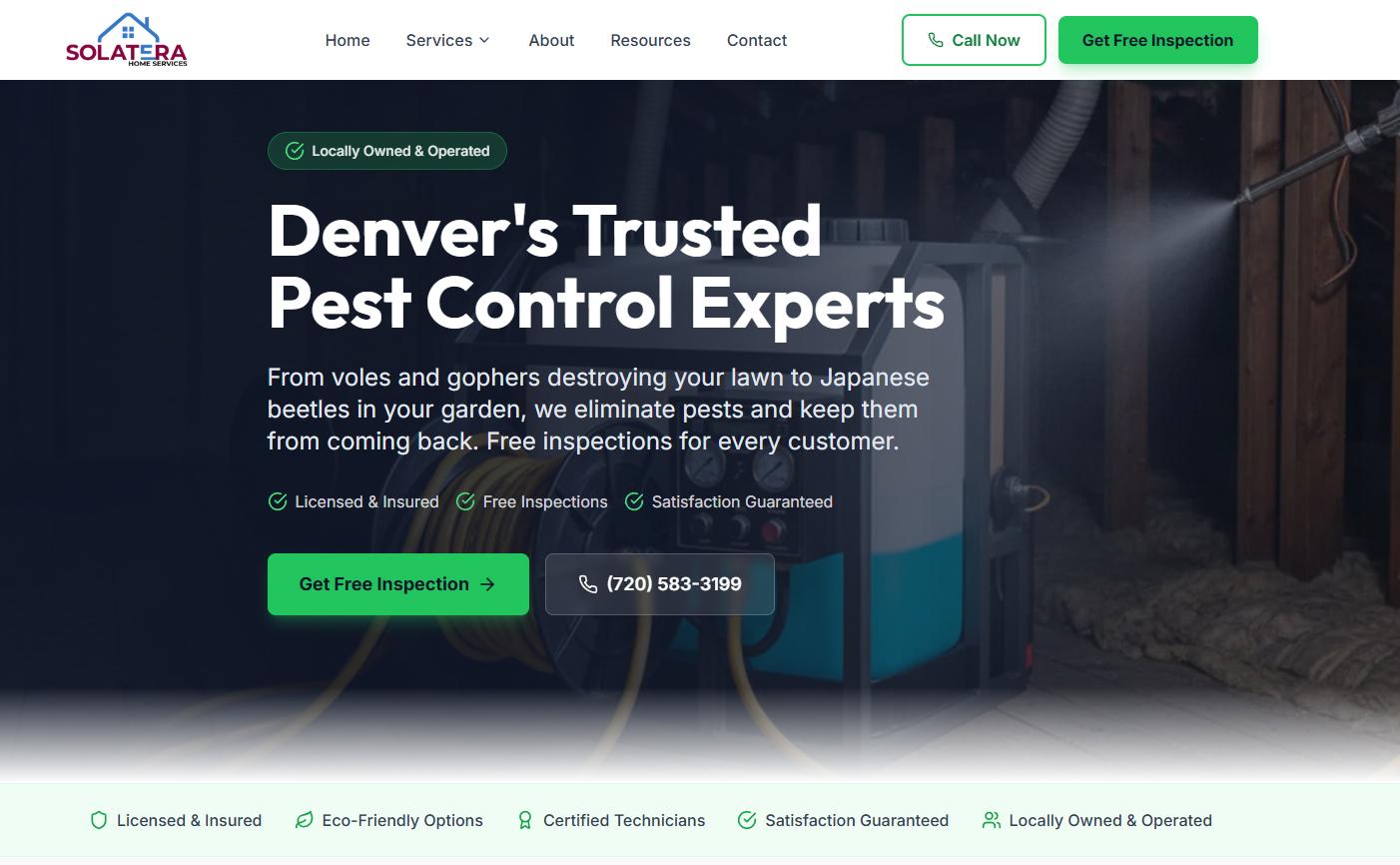 Solatera Pest Control